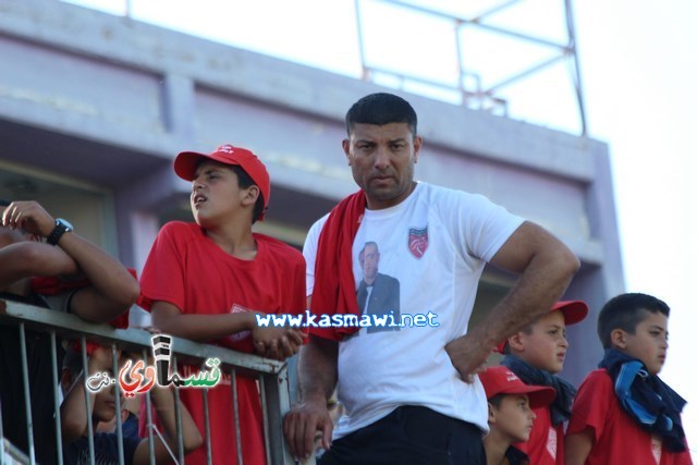 فيديو : الحسم النهائي ينتقل الى ارض الناصرة يوم الثلاثاء بعد التعادل 1-1 واكثر من 4500 مشجع ساند الفريق القسماوي 